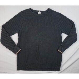 Columbia Mens Sweater Mens XL Blue Long Sleeve Crew Neck Cotton Knit Pullover